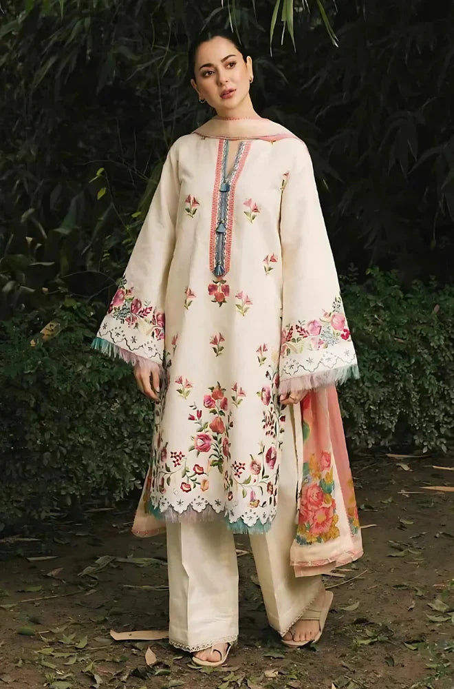 Embroidered Dhanak Collection