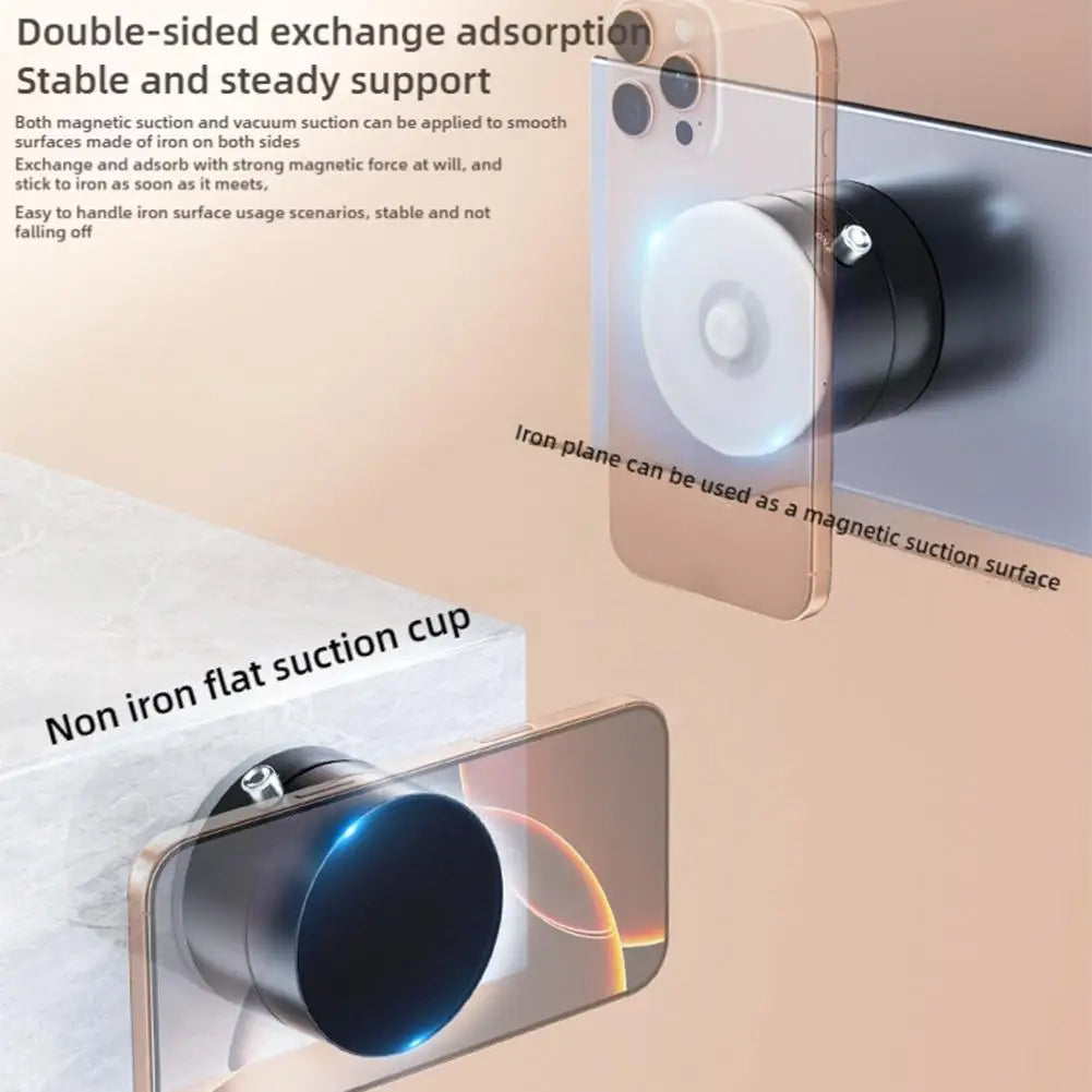 Magnetic Foldable Suction Phone Holder