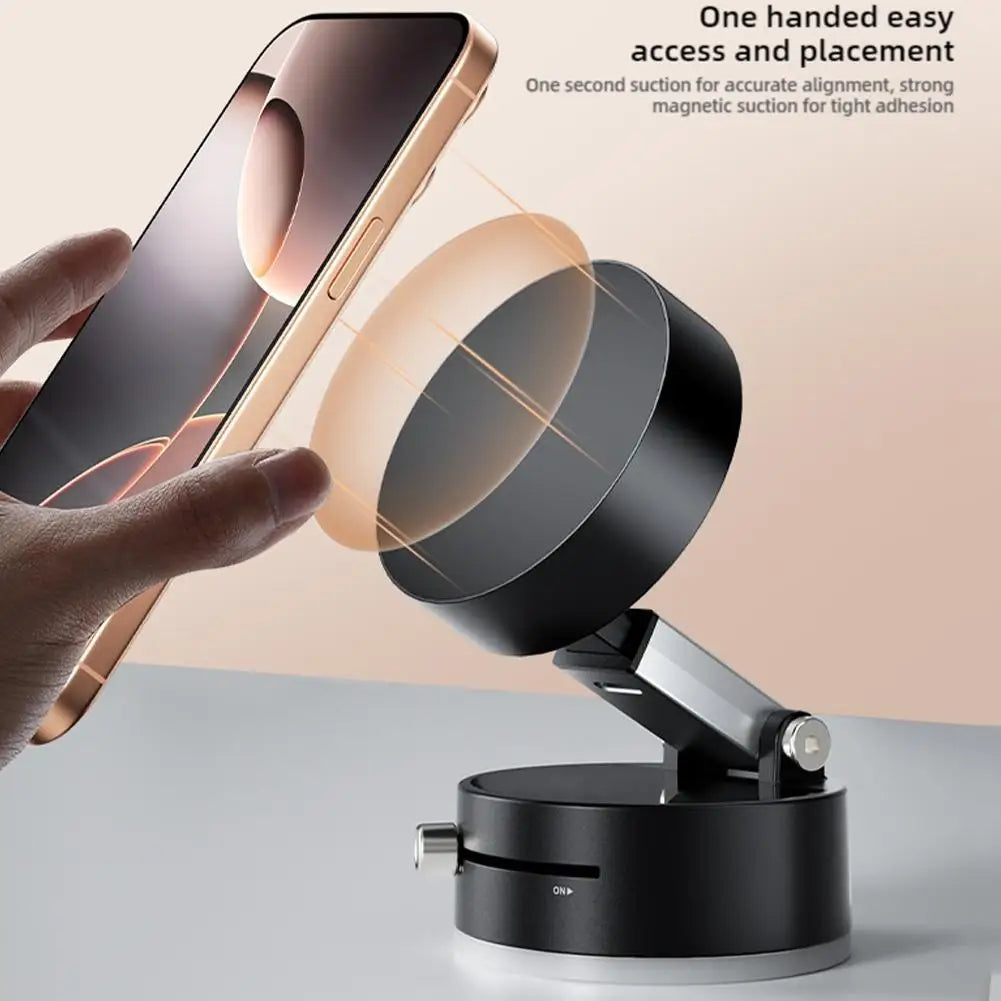 Magnetic Foldable Suction Phone Holder