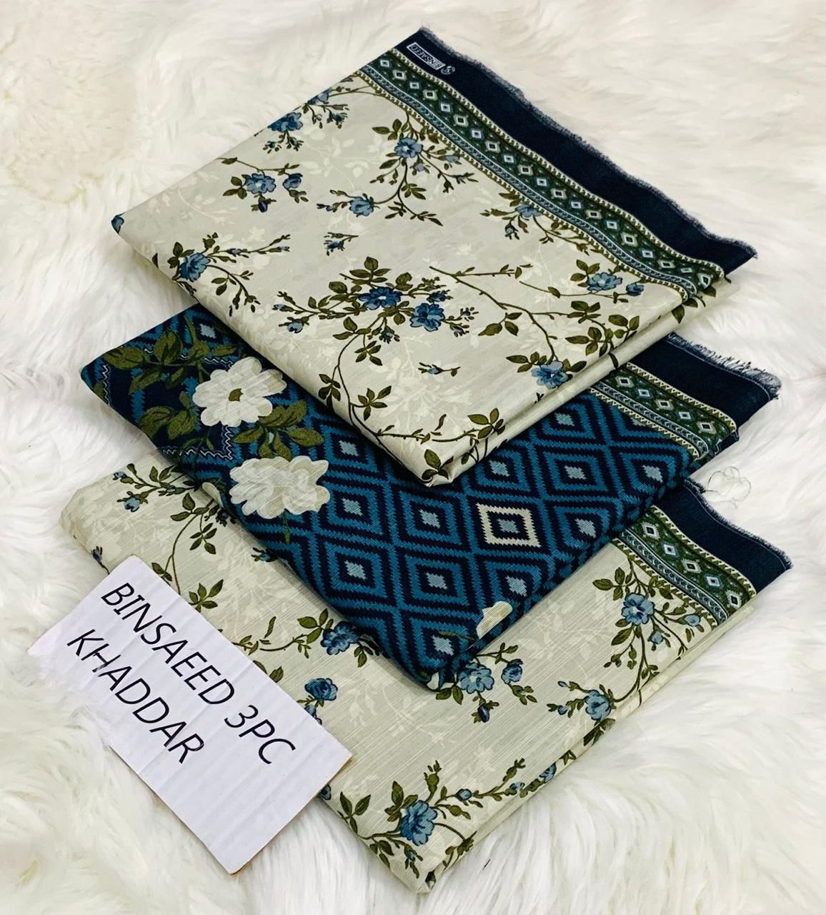 Printed Unstitched 3Pc