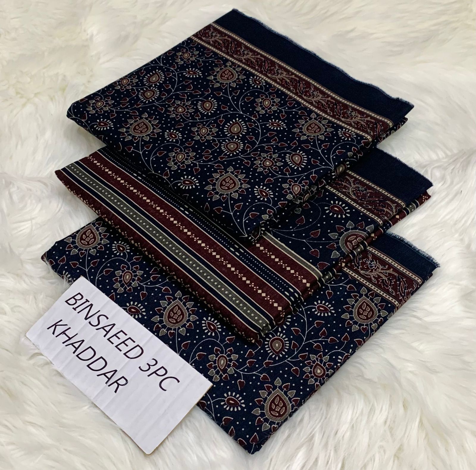 Printed Unstitched 3Pc