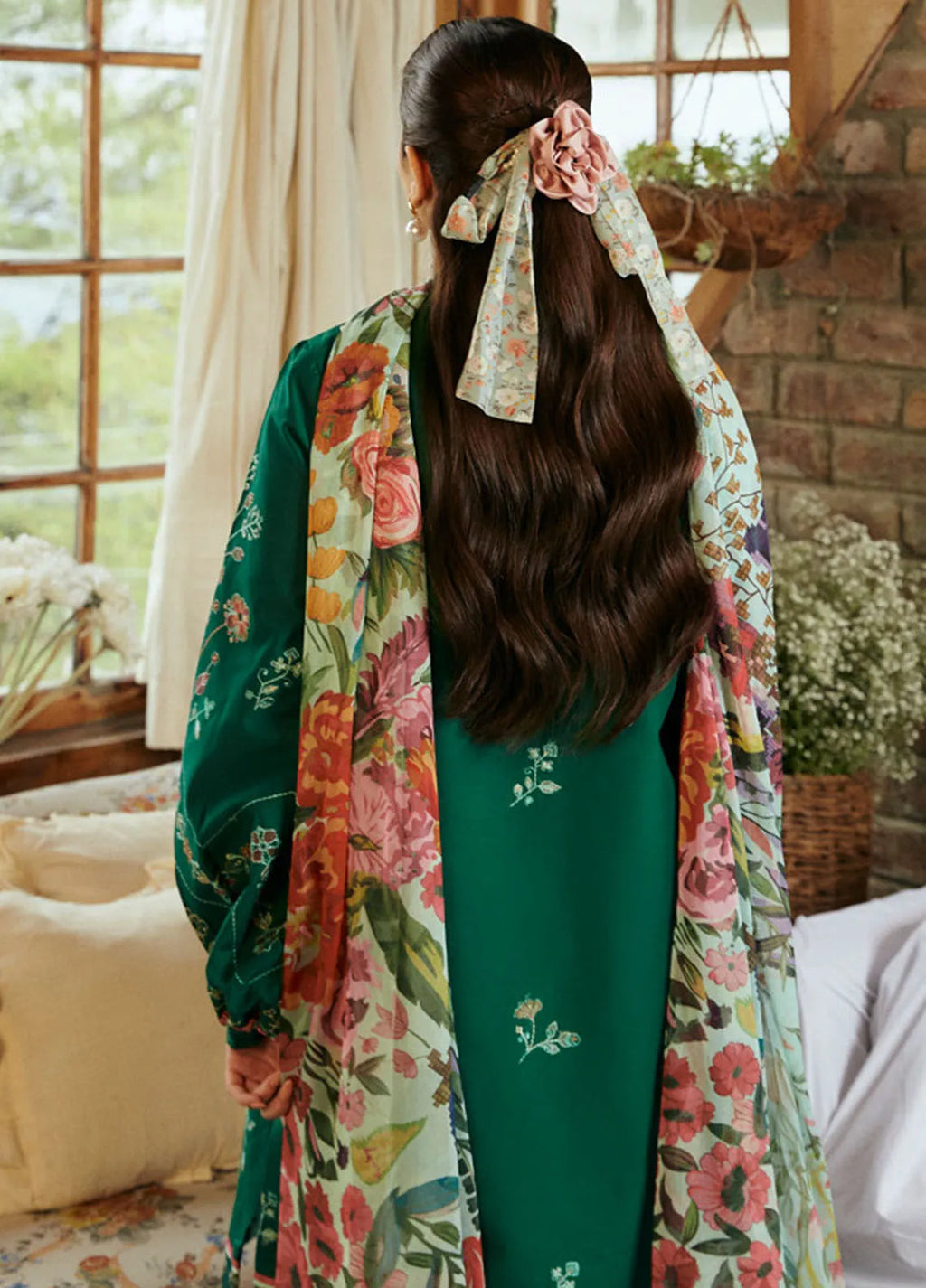 Embroidered Dhanak Collection