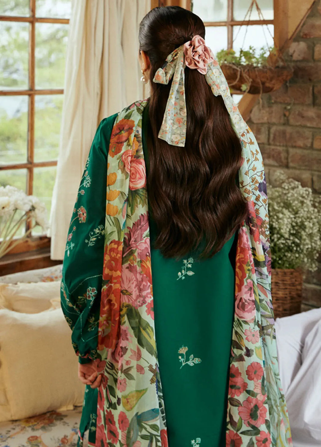 Embroidered Dhanak Collection