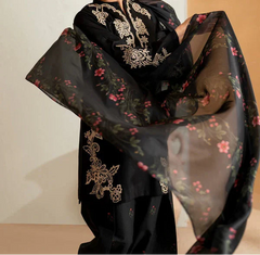 Embroidered Dhanak Collection